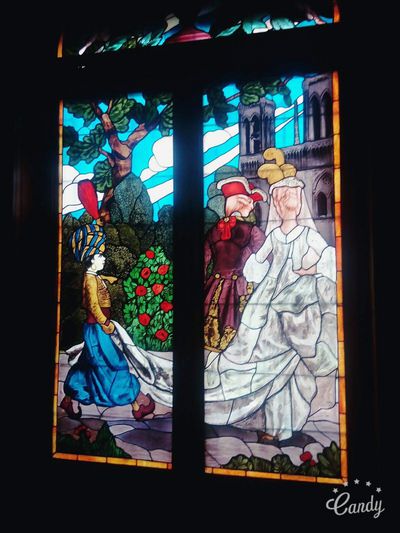 Jewellary Palace Wedding painting on window